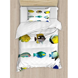 Housse De Couette Poisson Rouge - Antiquités